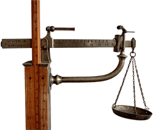 Horizontal, Old, Old Scale, Weight, Weigh Out, Pan - Balance Weight Old Scales, HD Png Download PNG