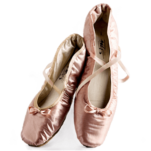 Vintage Ballet Shoes PNG mkt PNG with transparent background