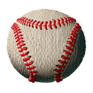 Vintage Baseball Stitch Illustration Png 06132024 PNG Image