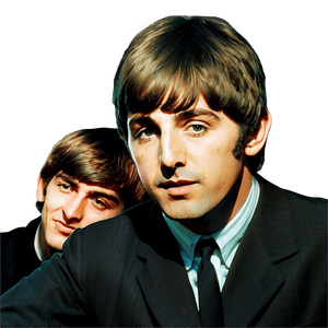 Vintage Beatles Poster PNG 06232024 PNG image with transparent background