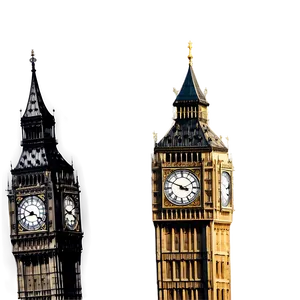 Vintage Big Ben Drawing Png 85 PNG Image