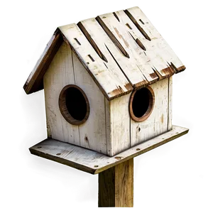 Vintage Birdhouse Png 06292024 PNG Image