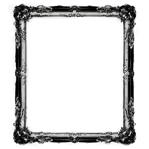 Vintage Black Frame PNG 93 PNG