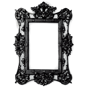 Vintage Black Frame PNG omb94 PNG