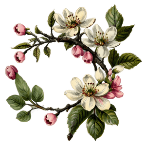 Vintage Blossom PNG 06252024 PNG image with transparent background