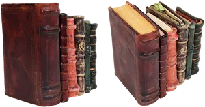 Vintage_ Book_ Collection_ P N G PNG Image