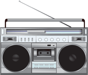 Electronics - Boombox Radio Png PNG with transparent background