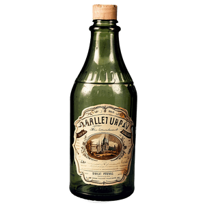 Vintage Bottle PNG 05242024 PNG image with transparent background