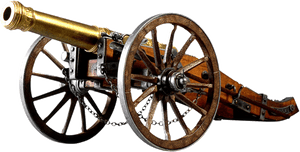 Old Cannon Png, Transparent Png PNG