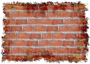 Vintage Brick Wall Texture PNG Image