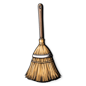 Vintage Broom PNG ufr91 PNG image with transparent background