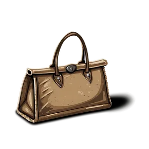 Vintage Brown Bag Png Phu PNG Image