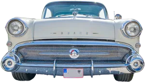 Vintage Buick Front View PNG Image