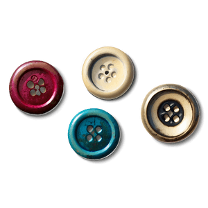 Vintage Buttons Assortment PNG hhb75 PNG with transparent background