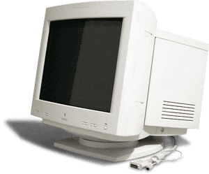Old Computer Monitor Png, Transparent Png PNG