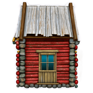 Vintage Cabin Interior PNG kgj53 PNG