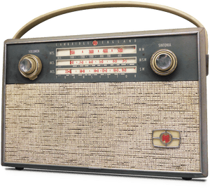 Radio, Transistor, Vintage, Design, Old, Old Radio - Radio Alt Png, Transparent Png PNG with transparent background