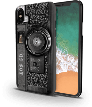 Vintage Camera Cover Case For Iphone X - Iphone X Cover Case Camera, HD Png Download PNG image with transparent background