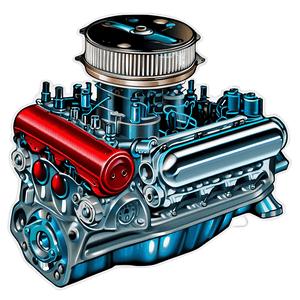 Vintage Car Engine Structure PNG jmd PNG