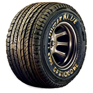 Vintage Car Tires Png Cyf PNG Image