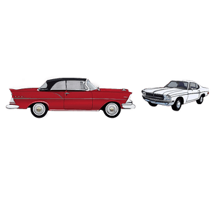 Vintage Car Vector Drawing PNG gjj50 PNG