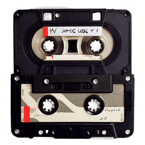 Vintage Cassette Tape PNG cur52 PNG