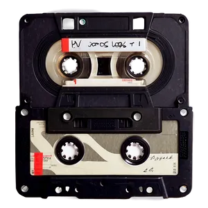 Vintage Cassette Tape Png Cur52 PNG Image