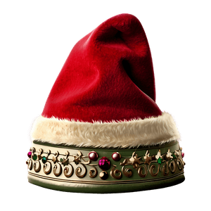 Vintage Christmas Hat PNG 80 PNG