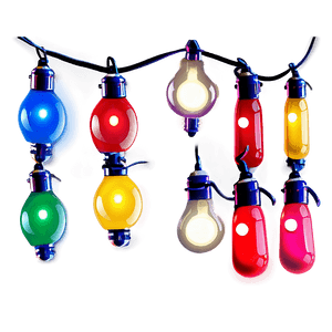 Vintage Christmas Lights PNG 05032024 PNG image with transparent background