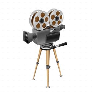 Retro Camera Png - Camera Retro De Cinema, Transparent Png PNG image with transparent background