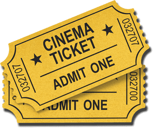 Cinema Tickets Clipart , Png Download - Cinema Ticket Usa, Transparent Png PNG image with transparent background