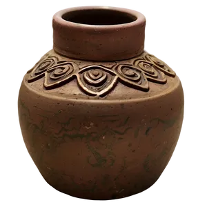 Vintage Clay Ink Pots Png Mbw PNG Image