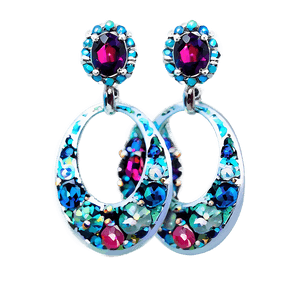 Vintage Clip-On Earring PNG 05252024 PNG