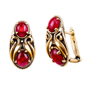 Vintage Clip-On Earring PNG 56 PNG