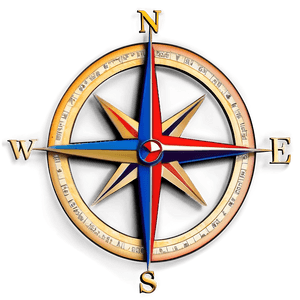 Vintage Compass Rose Design PNG kvw65 PNG image with transparent background