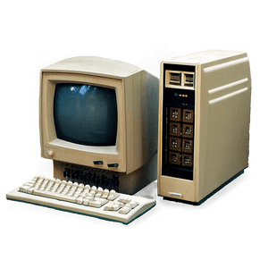 Vintage Computer PNG 06112024 PNG image with transparent background
