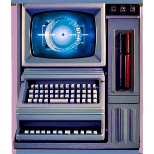 Vintage Computer PNG 9 PNG image with transparent background