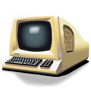 Vintage Computer PNG lml73 PNG image with transparent background