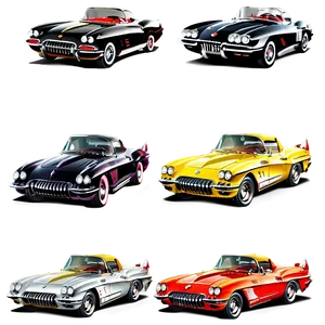 Vintage Corvette Png Kqe PNG Image