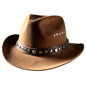 Vintage Cowboy Hat with Transparent Background PNG 05262024 PNG
