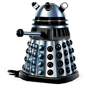 Vintage Dalek Poster Png 06242024 PNG Image