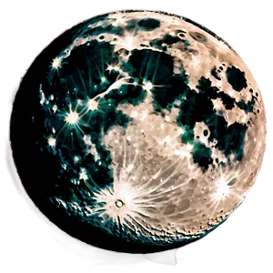 Vintage Dark Moon Png 06252024 PNG Image