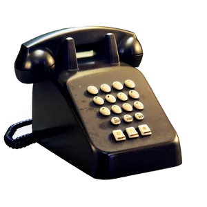 Vintage Desk Phone Png Efo PNG Image