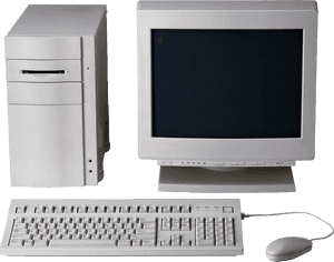 Desktop Png Image - Transparent Old Computer Png, Png Download PNG
