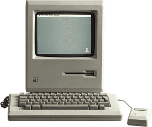 #computer #oldschool #applecomputer Made From #dailyremix - Cuarta Generacion Del Computador, HD Png Download PNG