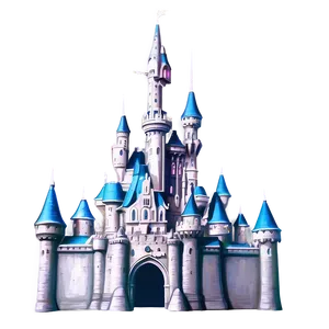 Vintage Disney Castle Sketch Png 13 PNG Image