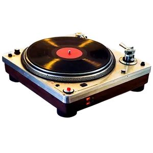 Vintage Dj Turntable Png 06292024 PNG Image