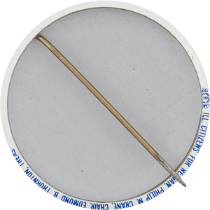 Illinois Citizens For Reagan Button Back Political - Circle, HD Png Download PNG image with transparent background