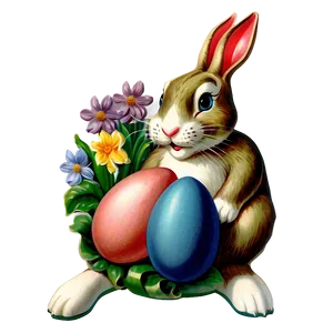 Vintage Easter Bunny Png 61 PNG Image