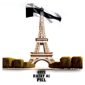 Vintage Eiffel Tower Illustration PNG 94 PNG image with transparent background